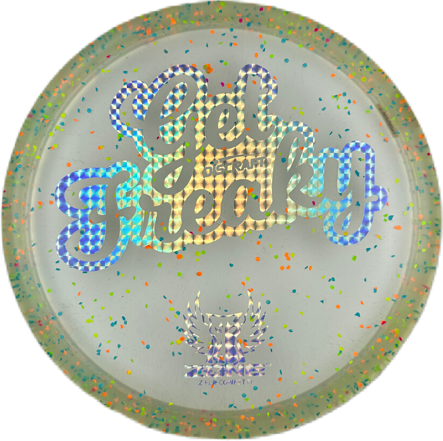 Discraft Brodie Smith Z FLX Confetti Zone "Get Freaky"