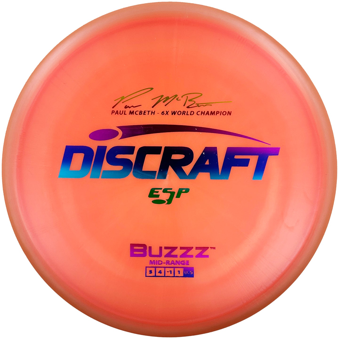 Discraft Paul McBeth 6X World Champion ESP Buzzz Signature Series
