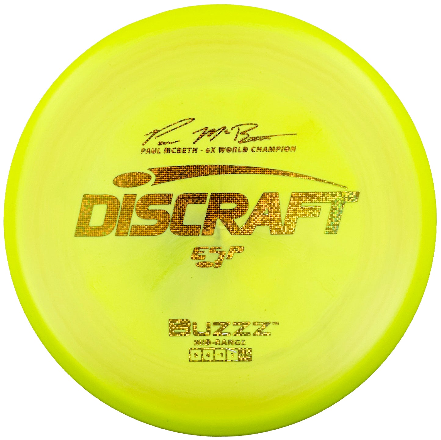 Discraft Paul McBeth 6X World Champion ESP Buzzz Signature Series
