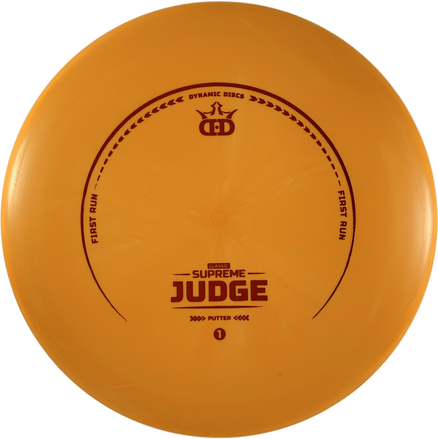 Dynamic Discs Classic Supreme Judge First Run