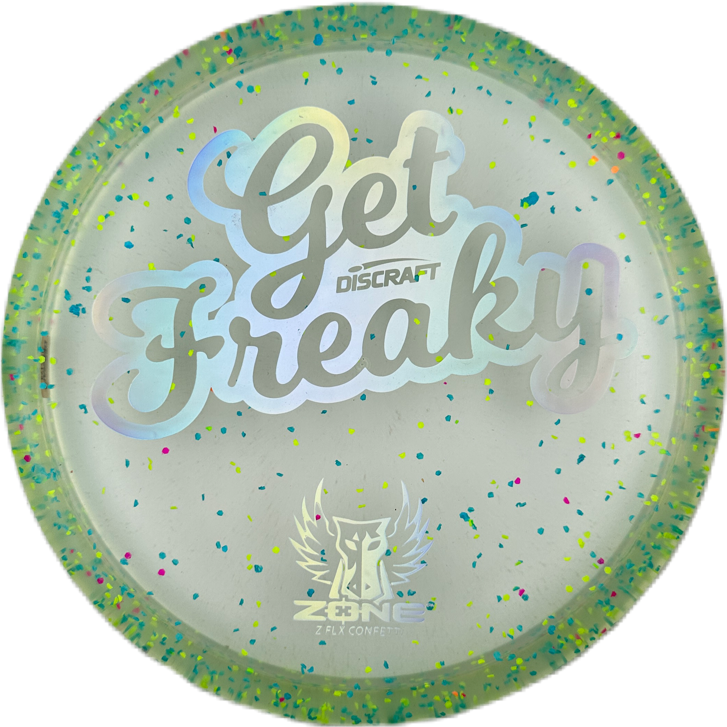 Discraft Brodie Smith Z FLX Confetti Zone "Get Freaky"