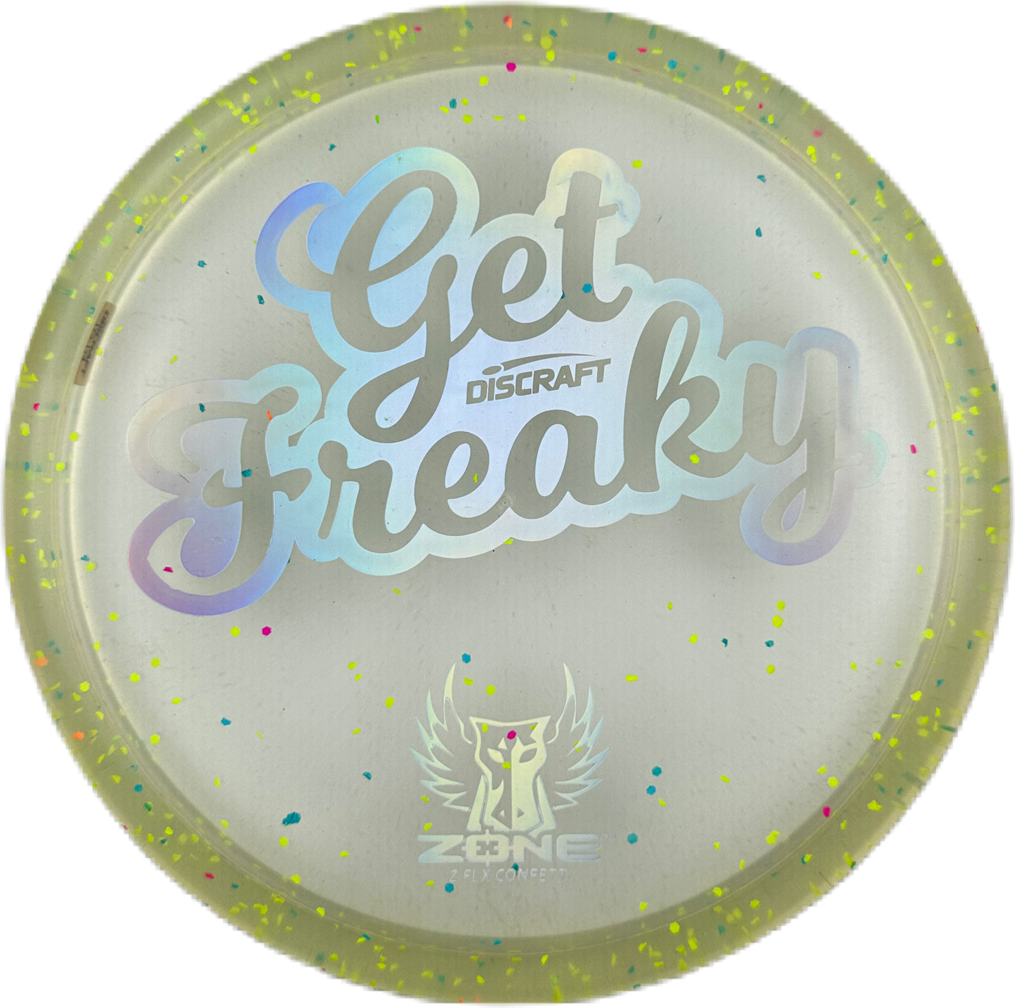 Discraft Brodie Smith Z FLX Confetti Zone "Get Freaky"