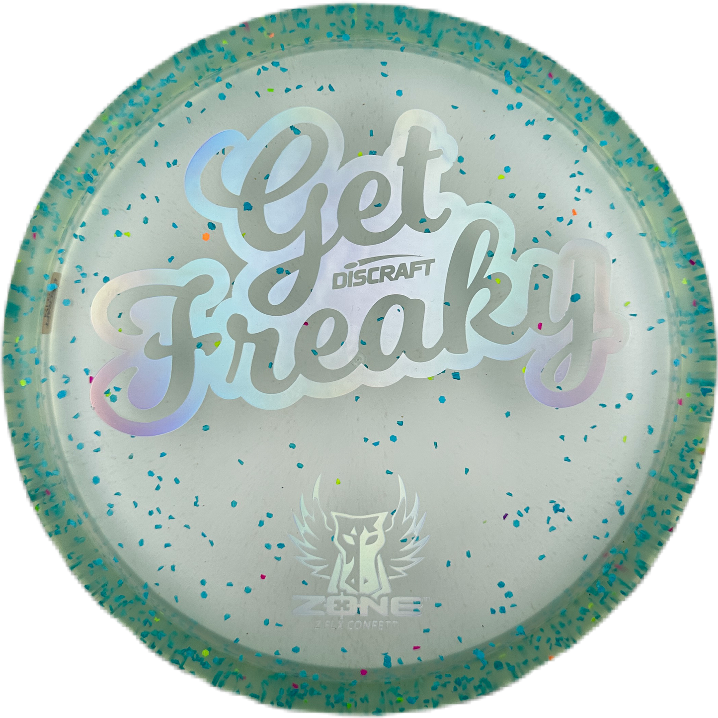 Discraft Brodie Smith Z FLX Confetti Zone "Get Freaky"