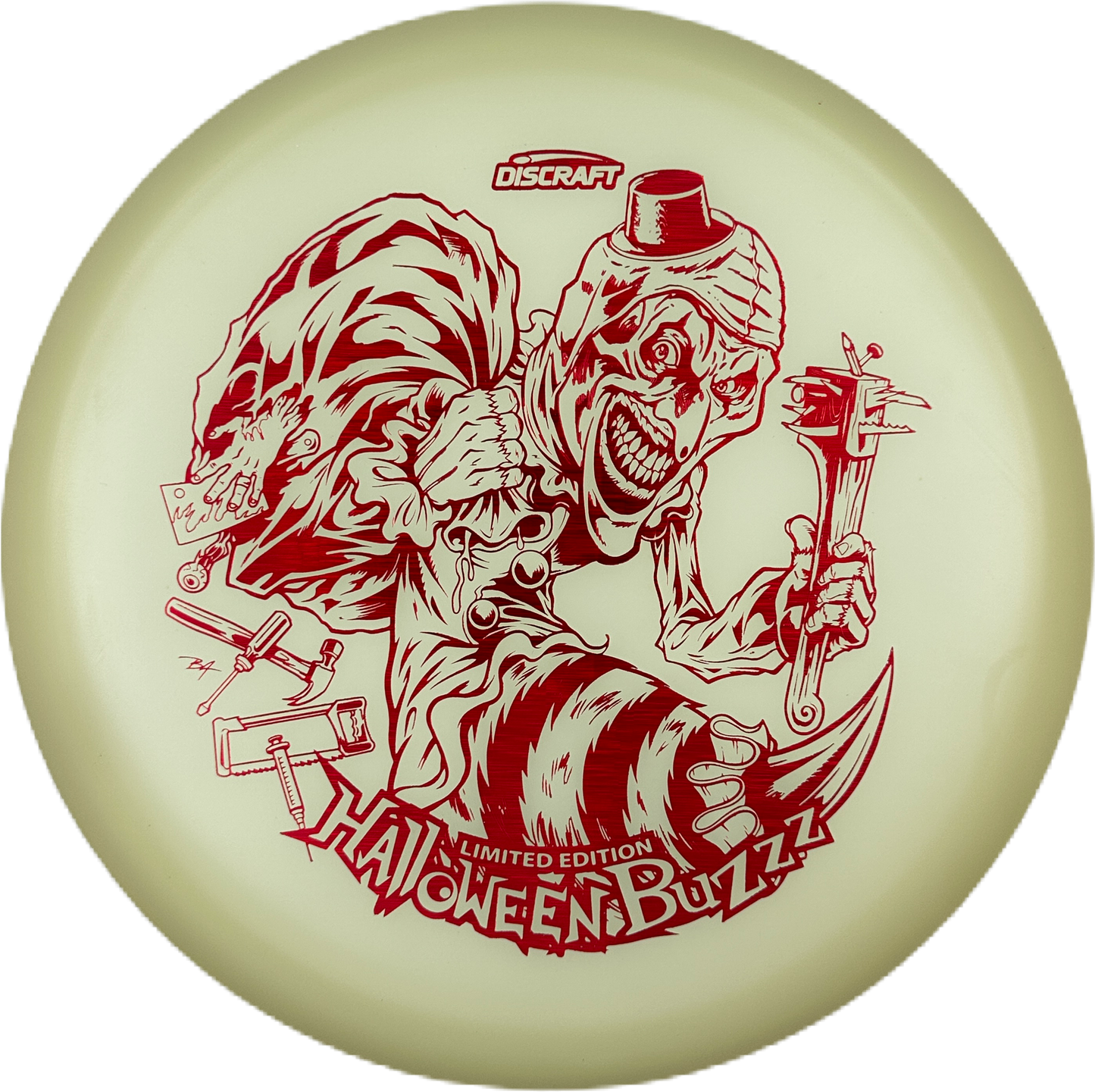 Discraft 2025 Limited Edition Halloween Single Foil MEGA GLO Buzzz
