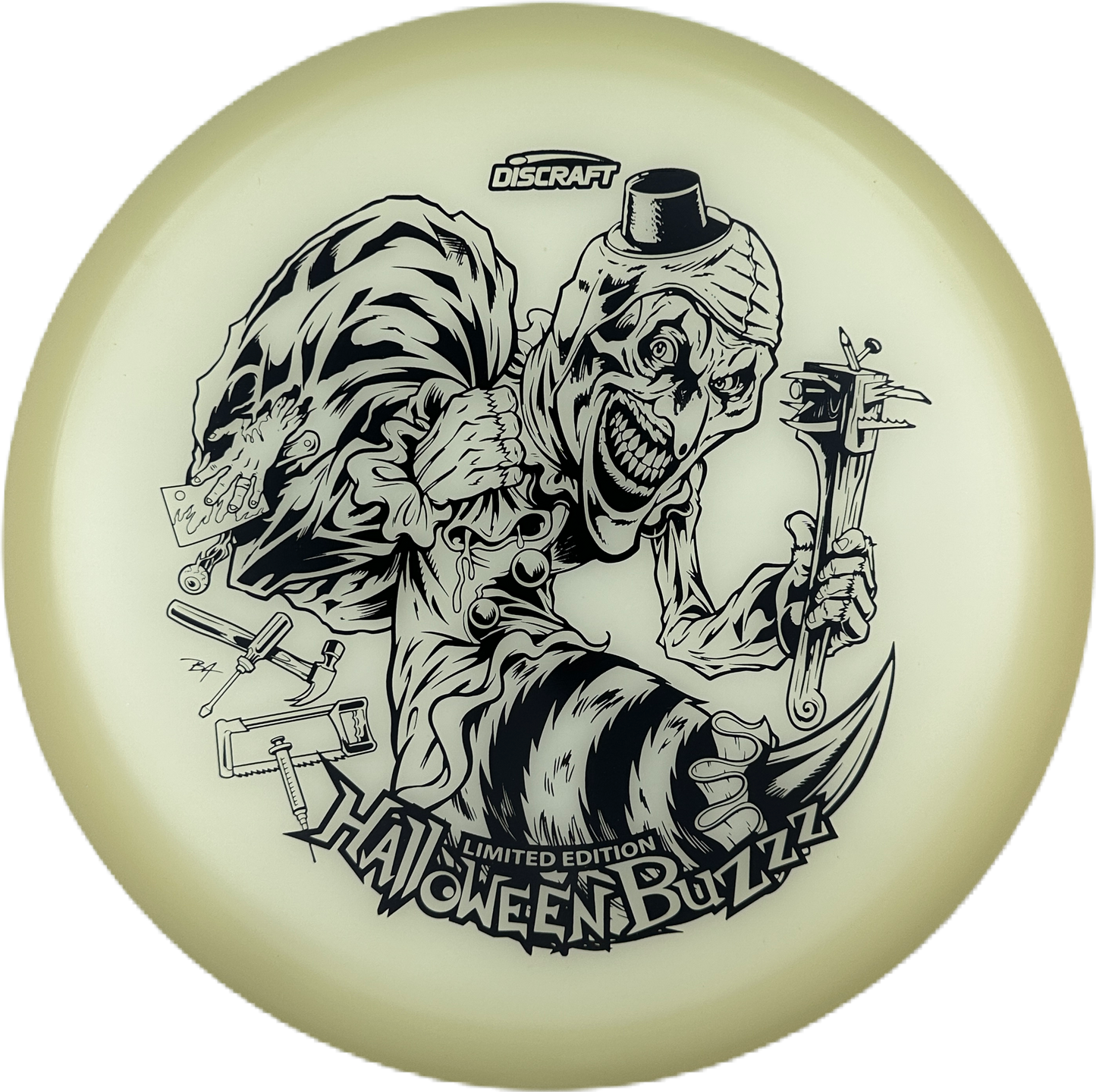 Discraft 2025 Limited Edition Halloween Single Foil MEGA GLO Buzzz