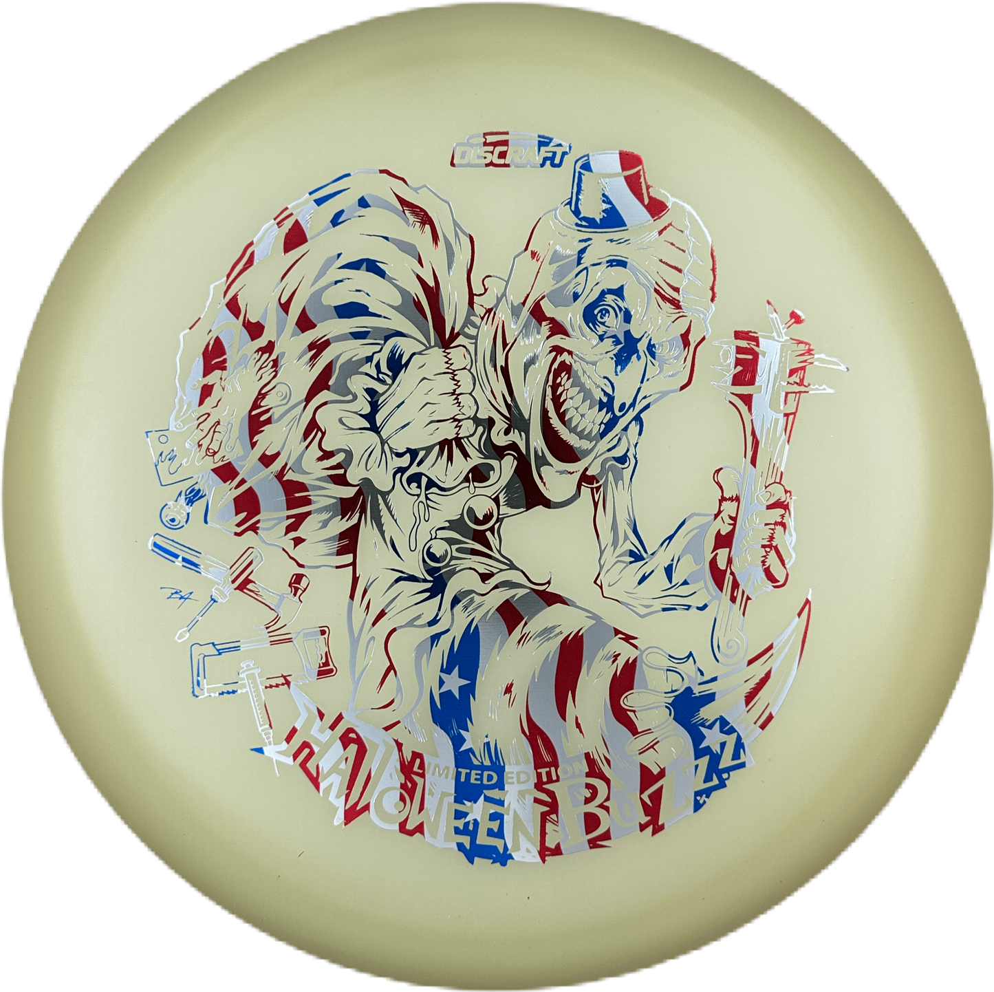 Discraft 2025 Limited Edition Halloween Single Foil MEGA GLO Buzzz