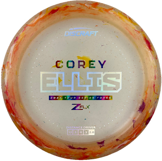 2024 Corey Ellis Tour Series Discraft Jawbreaker Z FLX Force