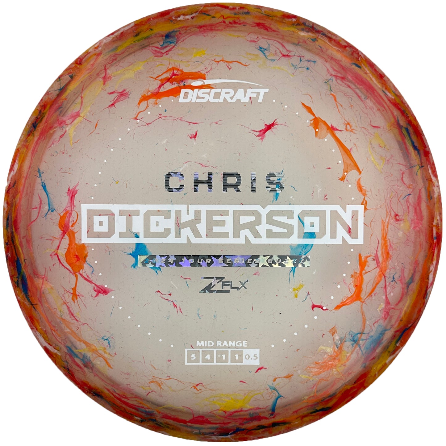 2024 Chris Dickerson Tour Series Discraft Jawbreaker Z FLX Buzzz