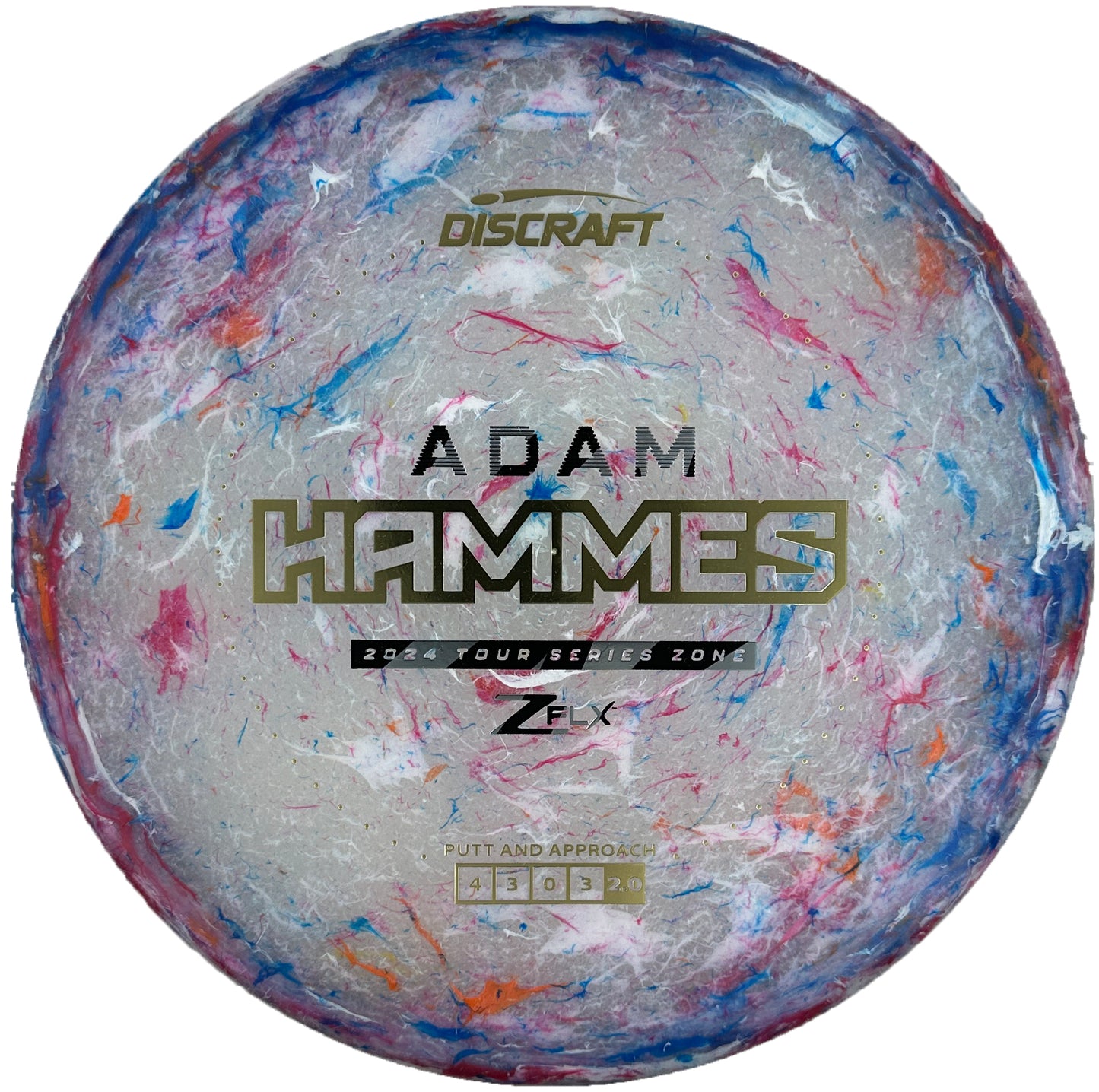 2024 Adam Hammes Tour Series Discraft Jawbreaker Z FLX Zone