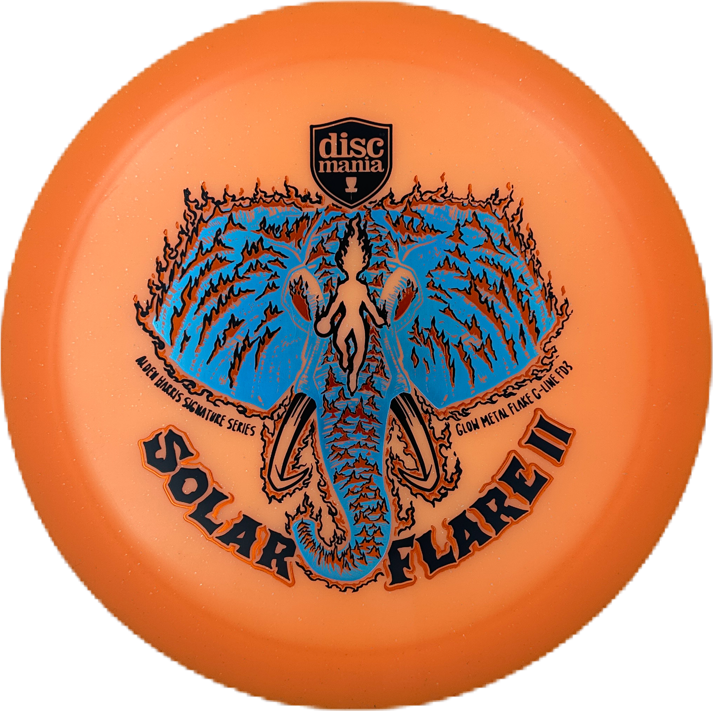Solar Flare 2 - Alden Harris Signature Series Glow Metal Flake C-Line FD3 (Triple Foil)